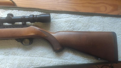 Para hacer sitio en el armero y para comprar otro juguete, vendo mi carabina RUGER 10/22 por 350euros 11