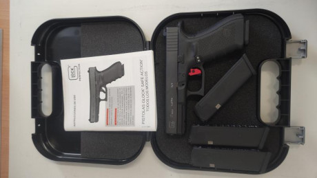 Vendo Glock 17 4gen más cuatro cargadores, único dueño la compré para iniciarme en el ipsc pero enseguida 01