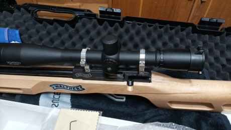 Se vende visor sightron sIII 45x45  tuvo de 30 ,parasol tapas para oculares  paralelaje lateral prácticamente 12