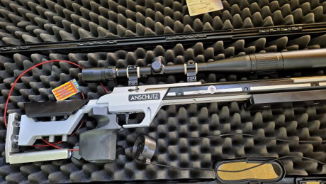 Compañero de Náquera se jubila del 22lr y vende Anschut 2013 690  zurdo  en perfecto estado, acción cuadrada, 10