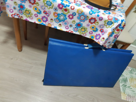 Se vende bipode y colchoneta para F class por no ser mi modalidad conjunto por 200 € precio no negociable 01