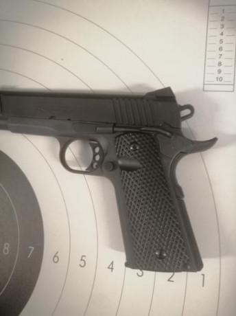 Vendo pistola 1911 remington R1
Es nueva. Usada solo para probarla. Le he comprado kit de muelles en USA. 40