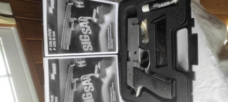 Sig Sauer X-Five Allround 9m/m arma que casi podría pasar por nueva por el poco uso, no utilizada para 00