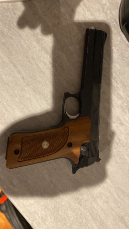 Por necesidad de hueco vendo Smith&Wesson  modelo 22 LR con un Cargador.
    Guiada en F , Desconozco 01
