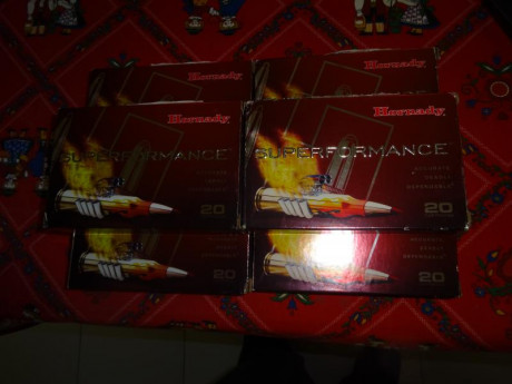 Muy buenas.

Vendo 120 vainas Hornady Superformance del .30-06 con 1 solo tiro, pasadas por Tumbler y 02