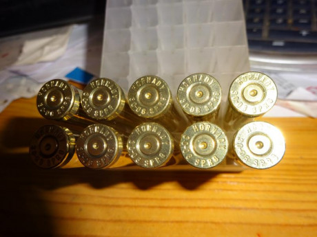 Muy buenas.

Vendo 120 vainas Hornady Superformance del .30-06 con 1 solo tiro, pasadas por Tumbler y 01