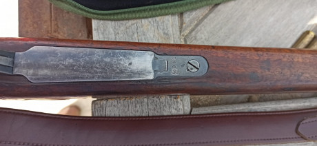 Mauser Argentino  Modelo 1909,  la  misma numeración en todas las partes ,calibre 7,65 x 53, en perfecto 00