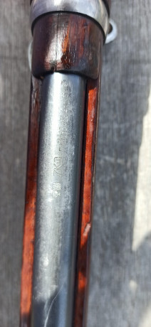 Mauser Argentino  Modelo 1909,  la  misma numeración en todas las partes ,calibre 7,65 x 53, en perfecto 10