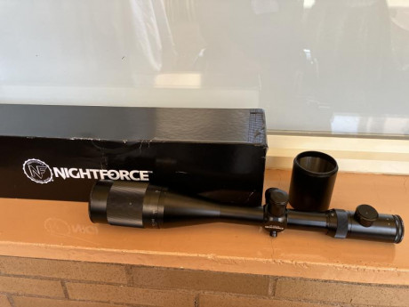 VENDO TRES VISORES:


-VENDIDO-NIGHTFORCE NF-12-42X56 BR.......... 1.250-€ con el parasol incluido ( es 00
