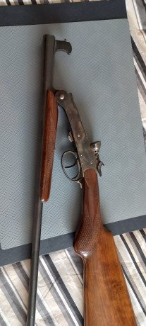 VENDIDA, Por  favor, borrar anuncio

SE VENDE ESCOPETA PERRILLOS Cal. 410, Marca CHIMBO, Cañones de 70 11