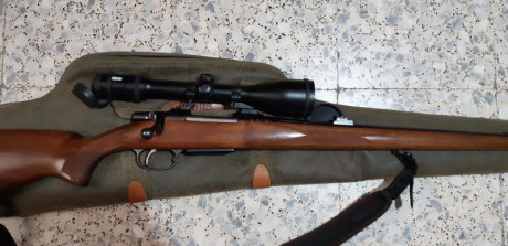 CZ 550 de caja larga en cal.308w,monturas y anillas Apel,con dos cargadores.SIN VISOR.900 EUROS.Solo venta. 02