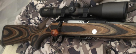 Rifle VOERE modelo LBW calibre 270wsm. Cañón de acero al carbono. Cañones intercambiables, miras abiertas, 01
