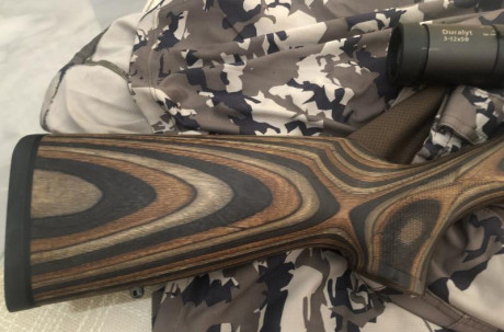 Rifle VOERE modelo LBW calibre 270wsm. Cañón de acero al carbono. Cañones intercambiables, miras abiertas, 00