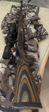 Rifle VOERE modelo LBW calibre 270wsm. Cañón de acero al carbono. Cañones intercambiables, miras abiertas, 11