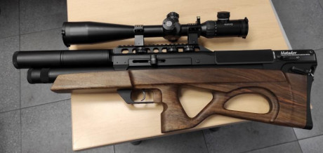 Por no tener tiempo para usarla vendo Carabina Matador Standard cal.6.35, comprada en enero 2021, esta 02