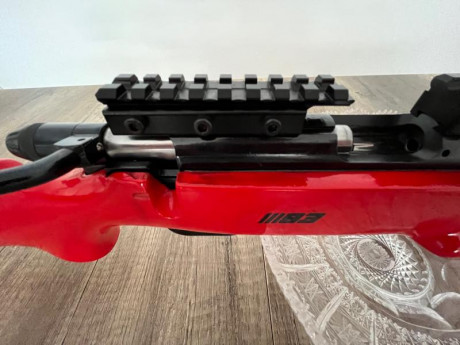 VENDO CARABINA ANSCUHTZ MATCH 54,EN MUY BUEN ESTADO,SOLO LA CULATA COSTO MAS DE 650€.
PRECIO DE LA CARABINA:850€
INTERESADOS 30