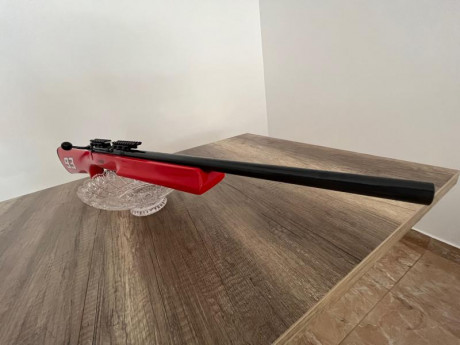 VENDO CARABINA ANSCUHTZ MATCH 54,EN MUY BUEN ESTADO,SOLO LA CULATA COSTO MAS DE 650€.
PRECIO DE LA CARABINA:850€
INTERESADOS 50