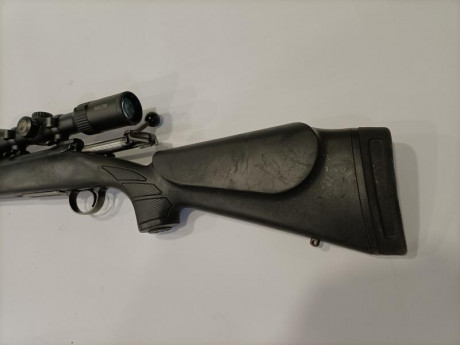 Cambio este polivalente equipo,tal cual se encuentra,por rifle o escopeta platera de mi interes,en similar 32