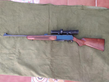 Saludos
Vendo rifle BAR2 de 7mmRM.

Rifle con armazon de acero y muy poco uso.

Maderas con señales de 01