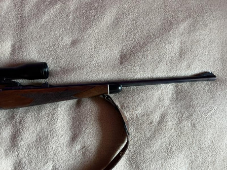 Buenas tardes vendo Steyr Schoenauer Mod. MC calibre 30-06 con visor Swarovski Z6 con torreta balística. 02