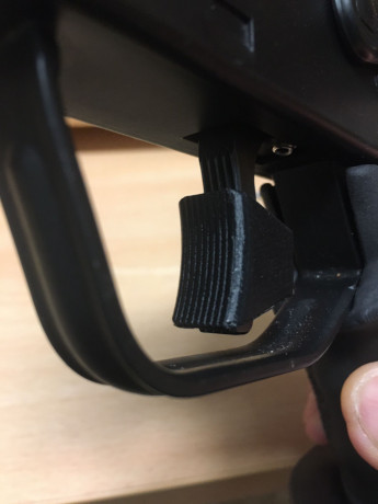 Replica exacta de trigger shoe de H&K PSG-1 y MSG-90 , valido para todos los modelos derivados de 01