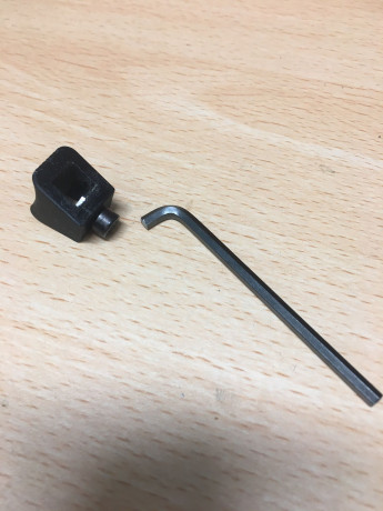 Replica exacta de trigger shoe de H&K PSG-1 y MSG-90 , valido para todos los modelos derivados de 00