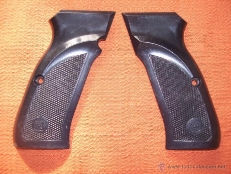 Buenas, compro cachas para CZ 75 B o compatibles de alguna de sus hermanas. De madera no me interesan. 50