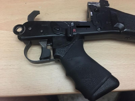 Replica exacta de trigger shoe de H&K PSG-1 y MSG-90 , valido para todos los modelos derivados de 10