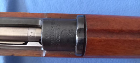 Vendo carl gustav m63 en calibre 6,5x55 con diopter elit.tiene corea de tiro de cuero con interior antideslizante 10