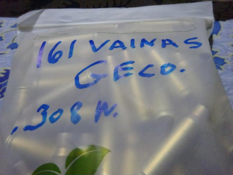 Cerrar por favor gracias.
Vendidas las 161 vainas Geco del .308W con 1 tiro, pasadas por Tumbler, conservando 02