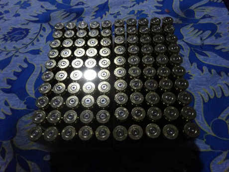 Cerrar por favor gracias.
Vendidas las 161 vainas Geco del .308W con 1 tiro, pasadas por Tumbler, conservando 01