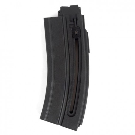 Estoy interesado en comprar cargadores con capacidad de 10 y 20 cartuchos para el rifle Colt - Walther 01