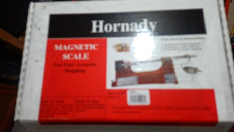 Báscula Hornady de estreno en su caja.
Una de las básculas más míticas, fiables y robustas del mercado.
100€+ 00