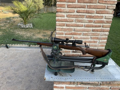 Vendo heym SR21 como nuevo, con pelo ajustable, súper preciso y ligero, con bases warne.
Precio del rifle 02