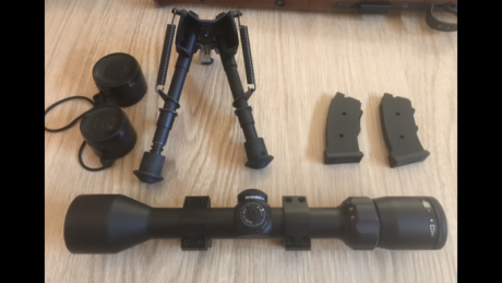 Vendo esta carabina CZ452, de las mas precisas de su clase, 3 cargadores, mas patas y visor 3-9x Bushnell.

https://www.armas.es/arma-larga/carabina-cz-452-la-incombustible-reina-del-calibre-22

380€ 21