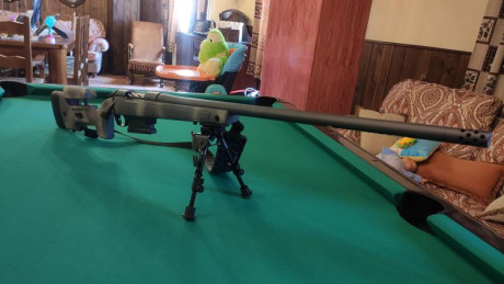 Hola buenas, el lunes recogí mi nuevo rifle, un Bergara hmr wilderness en calibre 300winmag, ahora estoy 02