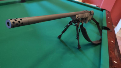 Hola buenas, el lunes recogí mi nuevo rifle, un Bergara hmr wilderness en calibre 300winmag, ahora estoy 01
