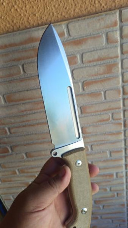 Impresionante campknife hecho en Italia serie limitada de 200 cuchillo este es el número 70 nuevo a estrenar 02