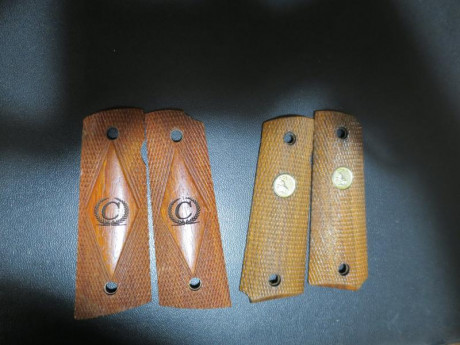 Vendo estos juegos de cachas para Caspian y Colt, en perfecto estado. Precio: 40 eur las Caspian y 30 00