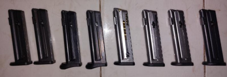 Calibre 22 lr. En perfecto estado, disponibles en cromado y en negro. 25€ / unidad. 
Disponibles: 5 30