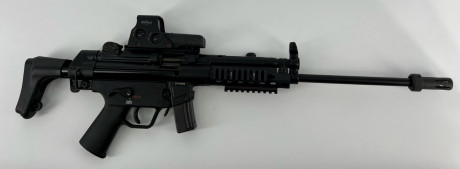 Buenas a todos.

Acabo de reservar una carabina HK SP5L en BARRAGUN ARMAMENT.
Al parecer van a traer algunas 101