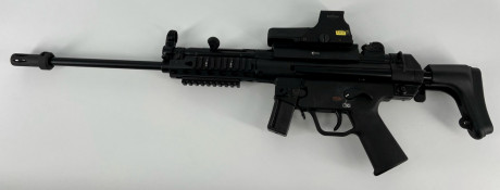 Buenas a todos.

Acabo de reservar una carabina HK SP5L en BARRAGUN ARMAMENT.
Al parecer van a traer algunas 100