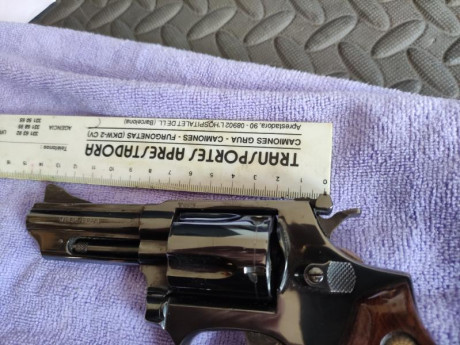 Buenos dias.
Tal como pongo en el enunciado, vendo este revolver de 3 pulgadas. Esta guiado en F.
Lo vendo 02