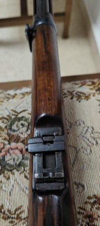 Vendo tercerola de caballeria española, calibre 7x57, en muy buen estado, tanto de maderas como de metal, 21