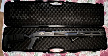 Vendo mi Mossberg Blackwater 590A1 en buen estado, incluye maletín rígido. Está en Asturias. Poco se puede 02