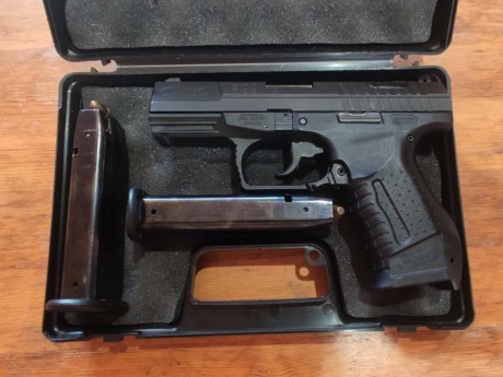 Pongo a la venta mi Walther P99 AS calibre 9mm, en perfecto estado estético y de funcionamiento. Guiada 02
