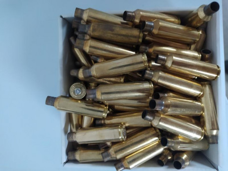 Buenas. Se venden 114 vainas norma de 1 solo disparo de munición comercial. Posibilidad de venderlas pasadas 00