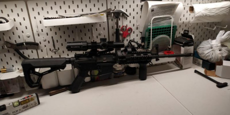 Pues lo dicho, vendo rifle de la marca DPMS y modelo Panther en calibre 6.8 spc.

Tiene las siguientes 00