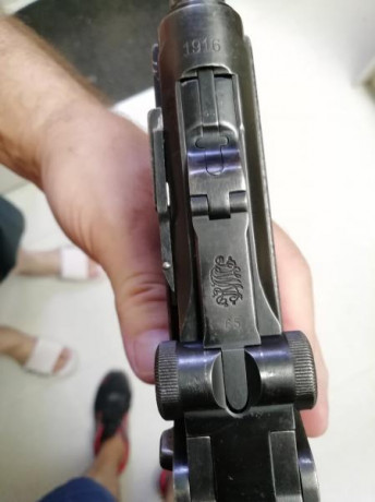 Por motivos de cupo vendo P-08, (más conocidas como Luger por el nombre de su creador), fabricada por 00