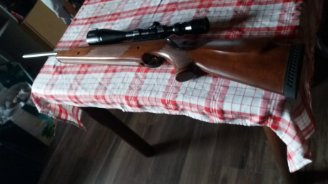 - Vendo Air Arms Pro Sport Cal. 177/ 4,5mm, está en buen estado, pido por ella 400.- portes a parte, únicamente 00